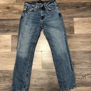 Abercrombie Straight Blue Denim Jeans Size 28